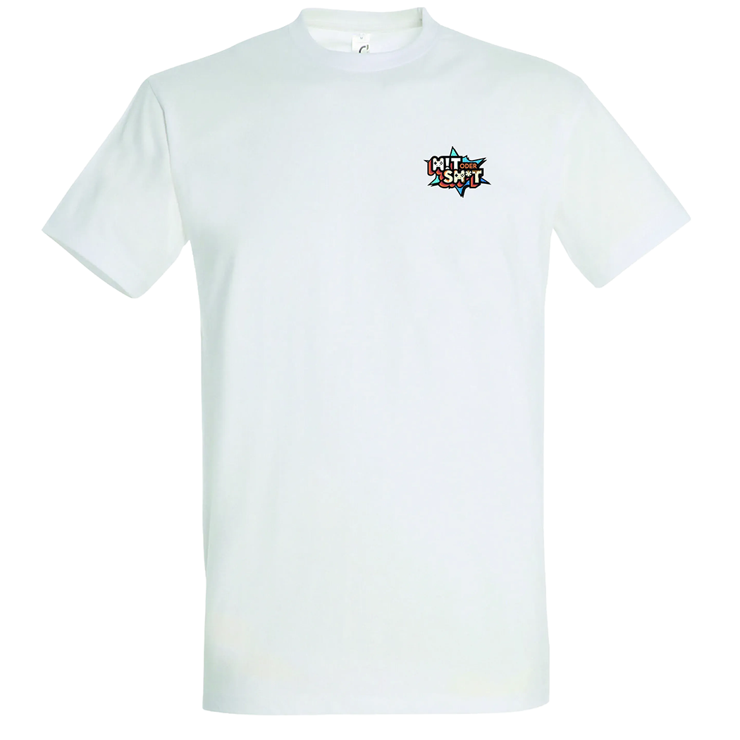 Hit oder Shit Front T-Shirt Foto 4